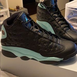 Jordan 13 Retro Mint Chocolate Color Size 13